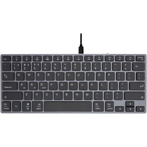 Tekiō® 124216 - Hybrid högpresterande Bluetooth-tangentbord – QWERTY Solid Black