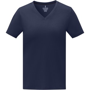 Elevate Life 38031 - Somoto kortärmad V-ringad t-shirt till dam  Navy