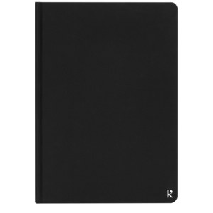 Karst® 107790 - Karst® A5 anteckningsbok med hårda pärmar Solid Black