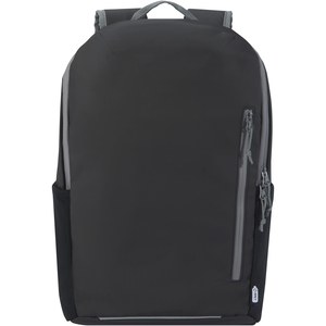 PF Concept 130043 - Aqua 15-tums vattentålig laptopväska av återvunna GRS-material, 21 l Solid Black