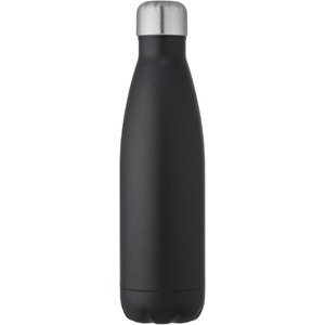 PF Concept 100790 - Cove 500 ml vakuumisolerad flaska av RCS-certifierat återvunnet rostfritt stål  Solid Black