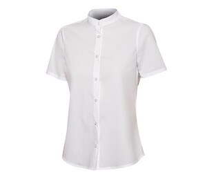 VELILLA V5014S - Skjorta i Mao-krage för kvinnor White