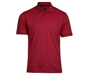 TEE JAYS TJ7000 - Recycled polyester/elastane polo shirt Red