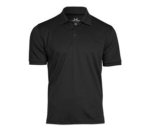 TEE JAYS TJ7000 - Recycled polyester/elastane polo shirt Black