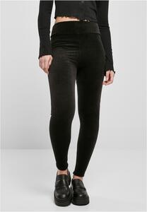 Urban Classics TB5425C - Ladies High Waist Rib Velvet Leggings