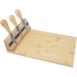 Seasons 113302 - Mancheg magnetisk ostbricka och verktyg i bambu